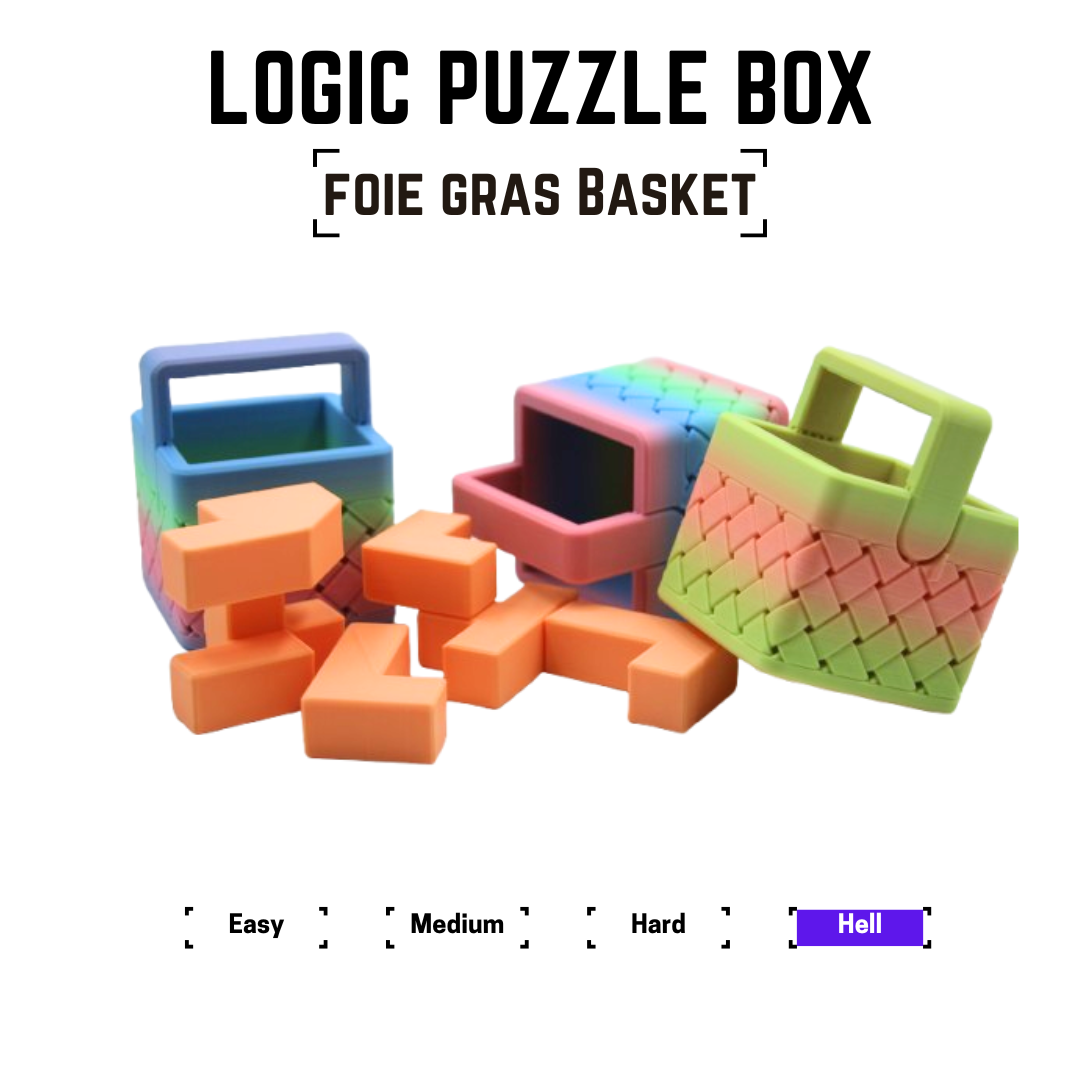 Foie Gras Basket Puzzle Box