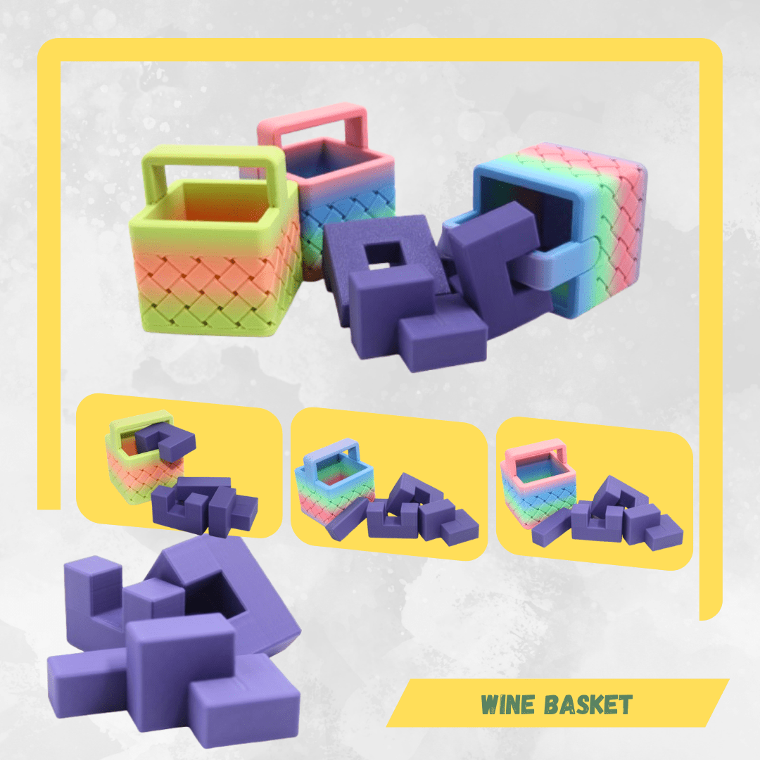 Wine Basket - Puzzo World